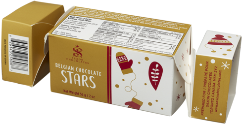 Mini Firecracker With Milk Chocolate Stars Sold Out - Carton (600x600), Png Download