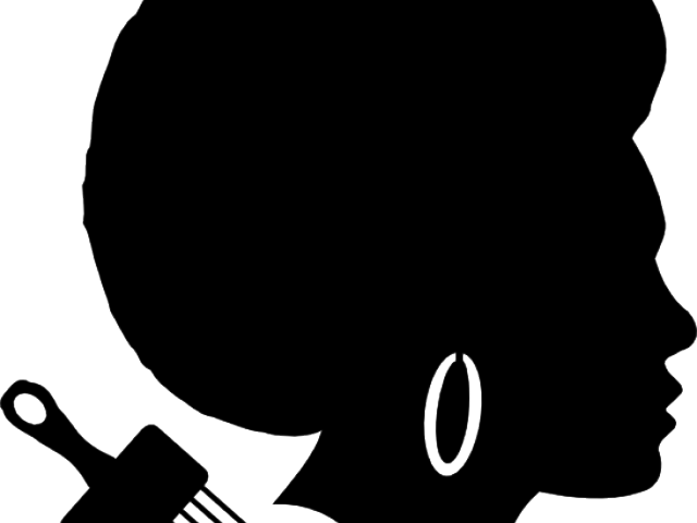 Nature Clipart Kid Png - Pente Garfo Silhueta (640x480), Png Download