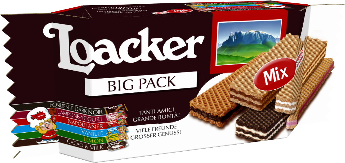 Loacker Crem Kakao (1304x1304), Png Download