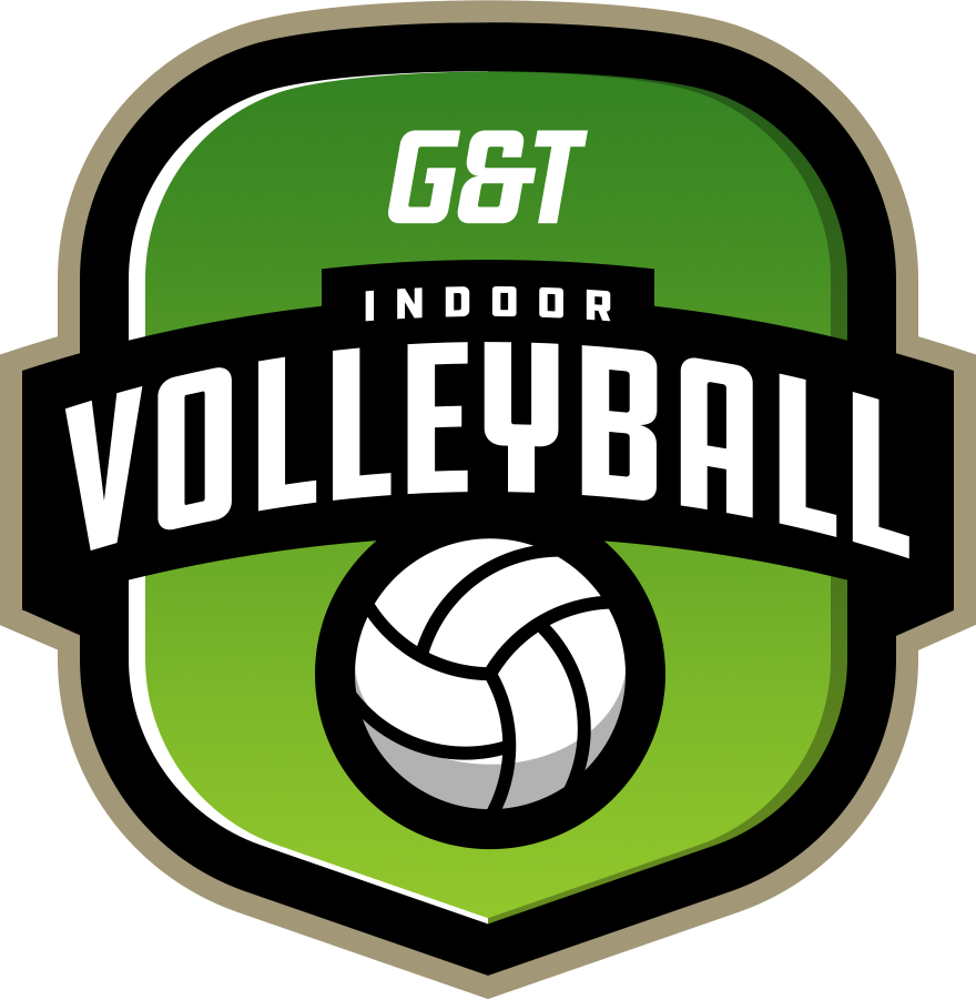 Indoor Volleyball - Emblem (880x901), Png Download