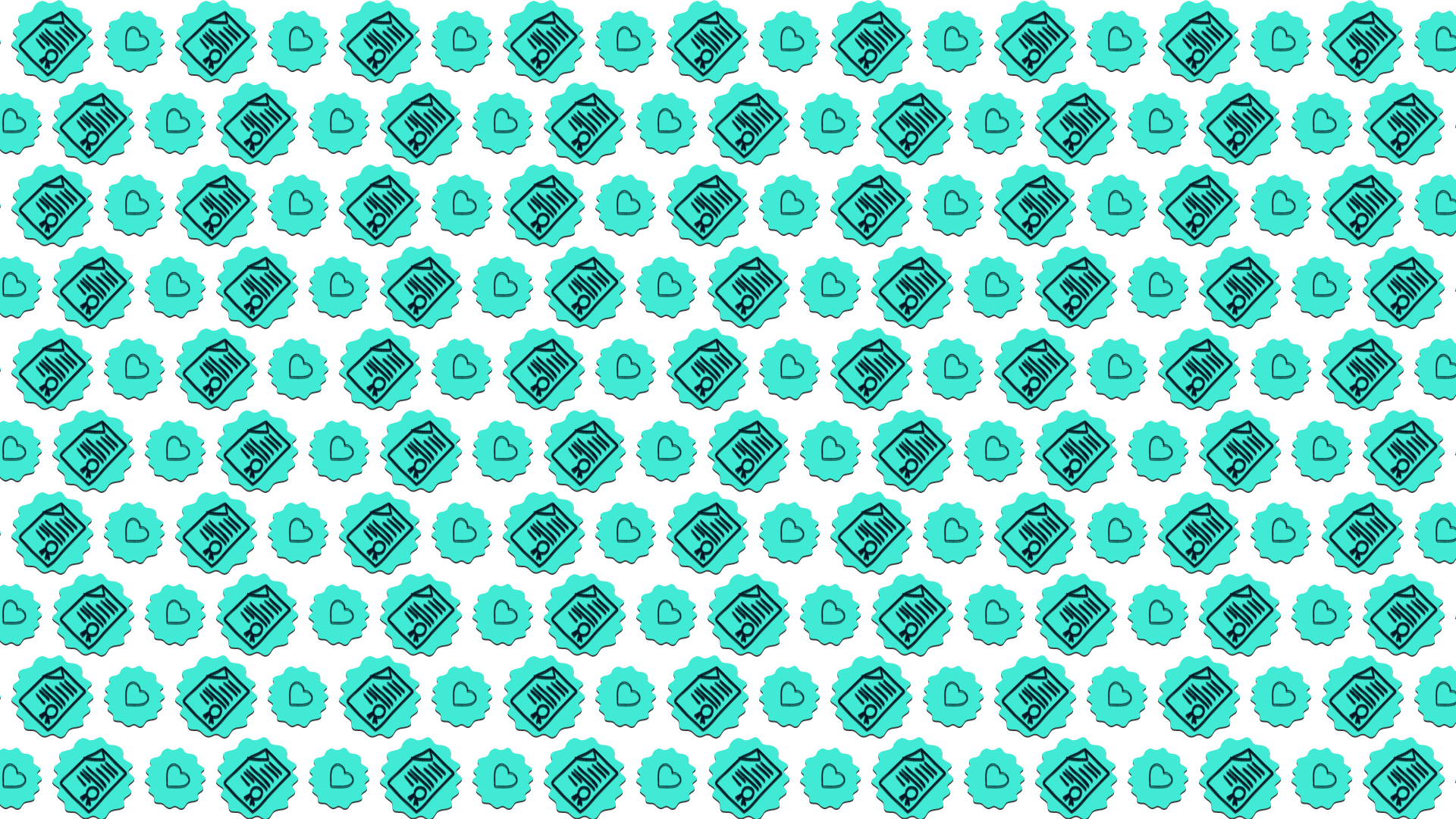 Blue, Green, Aqua, Pattern, Turquoise, - Circle (1920x1080), Png Download