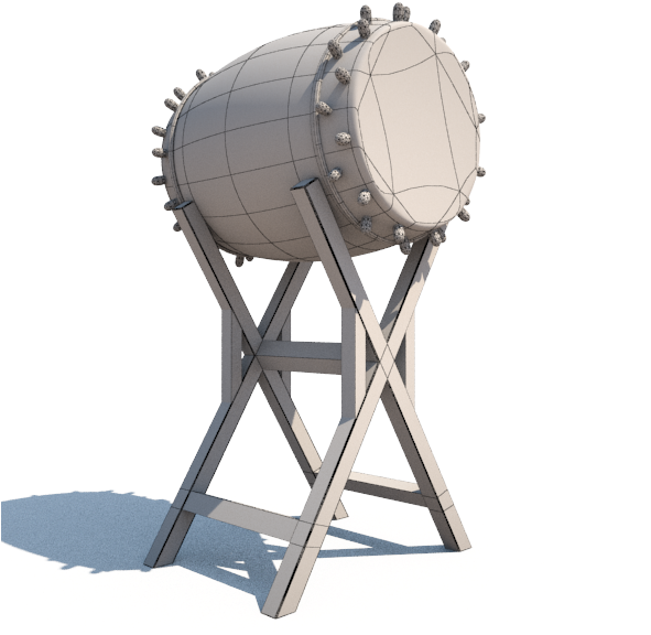 01 - Gong Bass Drum (590x590), Png Download