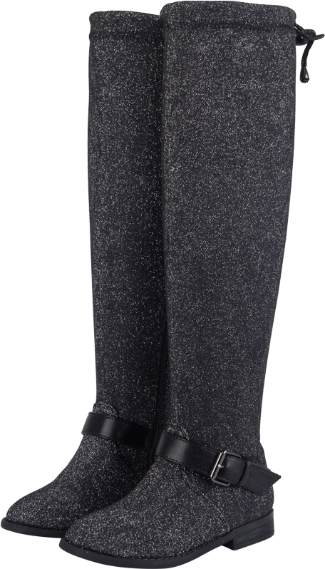 2018 Best Selling <strong>women</strong> Textile Long - Knee-high Boot (800x800), Png Download