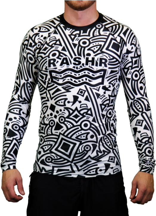M-anic Mens Long Sleeve Rash Vest - Long-sleeved T-shirt (720x720), Png Download