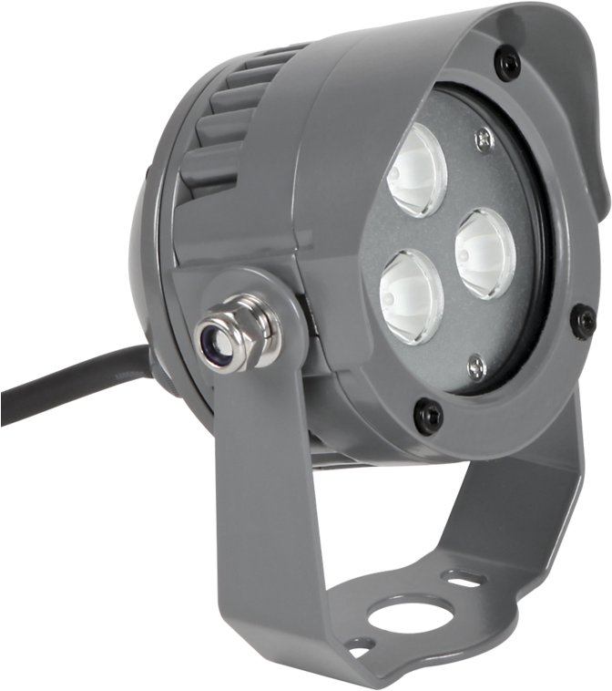 Spot Light Ip65 3x 2 Watt Mono - Light (800x800), Png Download