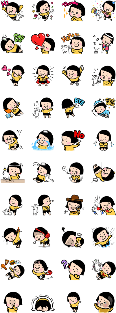 Line Creators' Stickers - Sticker (420x1121), Png Download