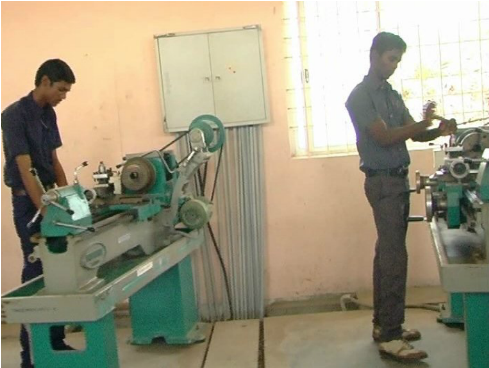 Sree Krishna College Of Engineering - Lathe (836x484), Png Download