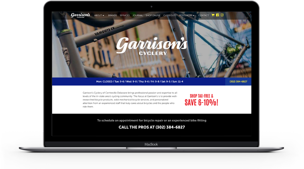 Garrison's Mockup - Web Page (1000x600), Png Download