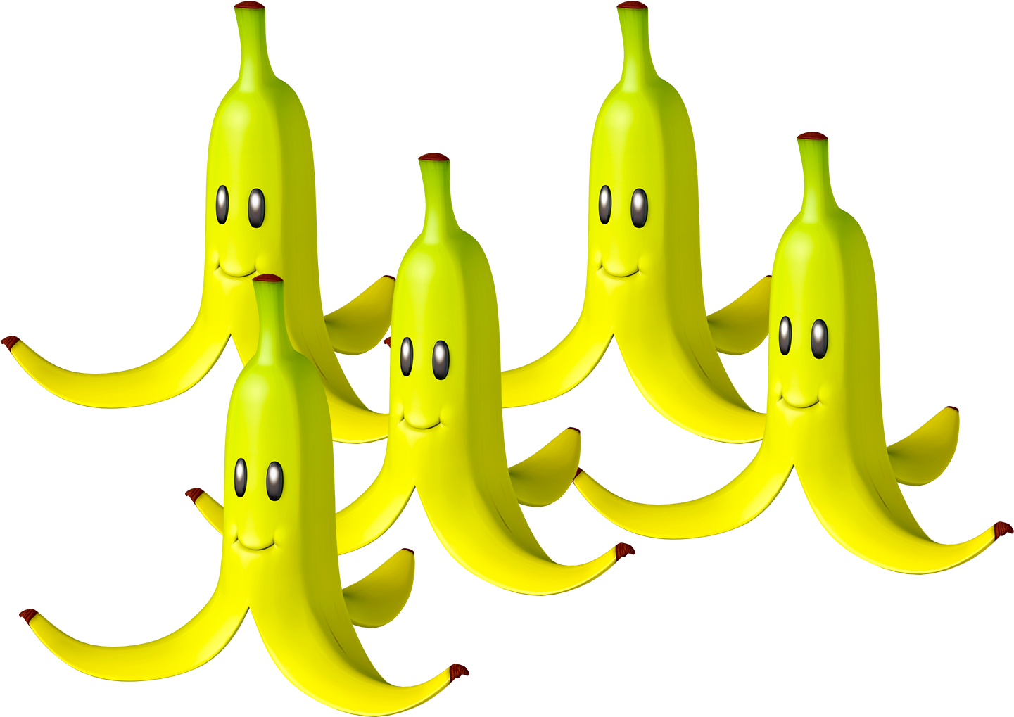 Download Banana Bunch - Mario Kart Shell Banana PNG Image with No