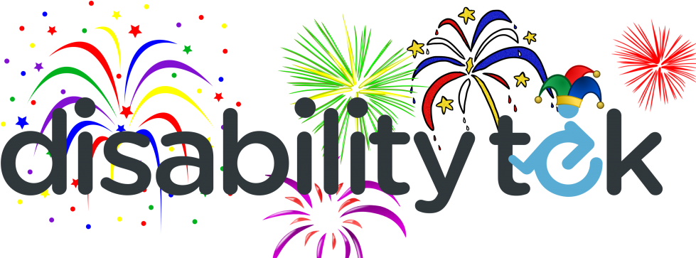 Happy New Year From The Disability Tek Team - Kembang Api (1024x362), Png Download
