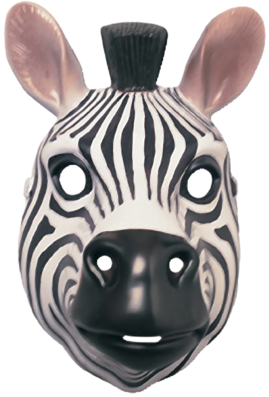 Face Mask Of Zebra (800x800), Png Download