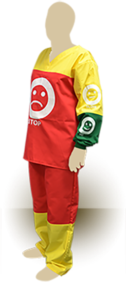 Instructor Safe Smock - Costume (606x600), Png Download