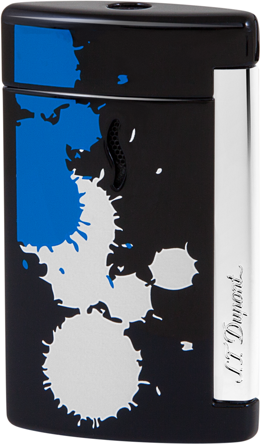 Lighter Minijet Splash Black - S. T. Dupont (2362x2362), Png Download