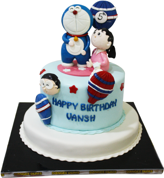 Theme Base Cake - Happy Birthday Cake Vansh (1000x700), Png Download