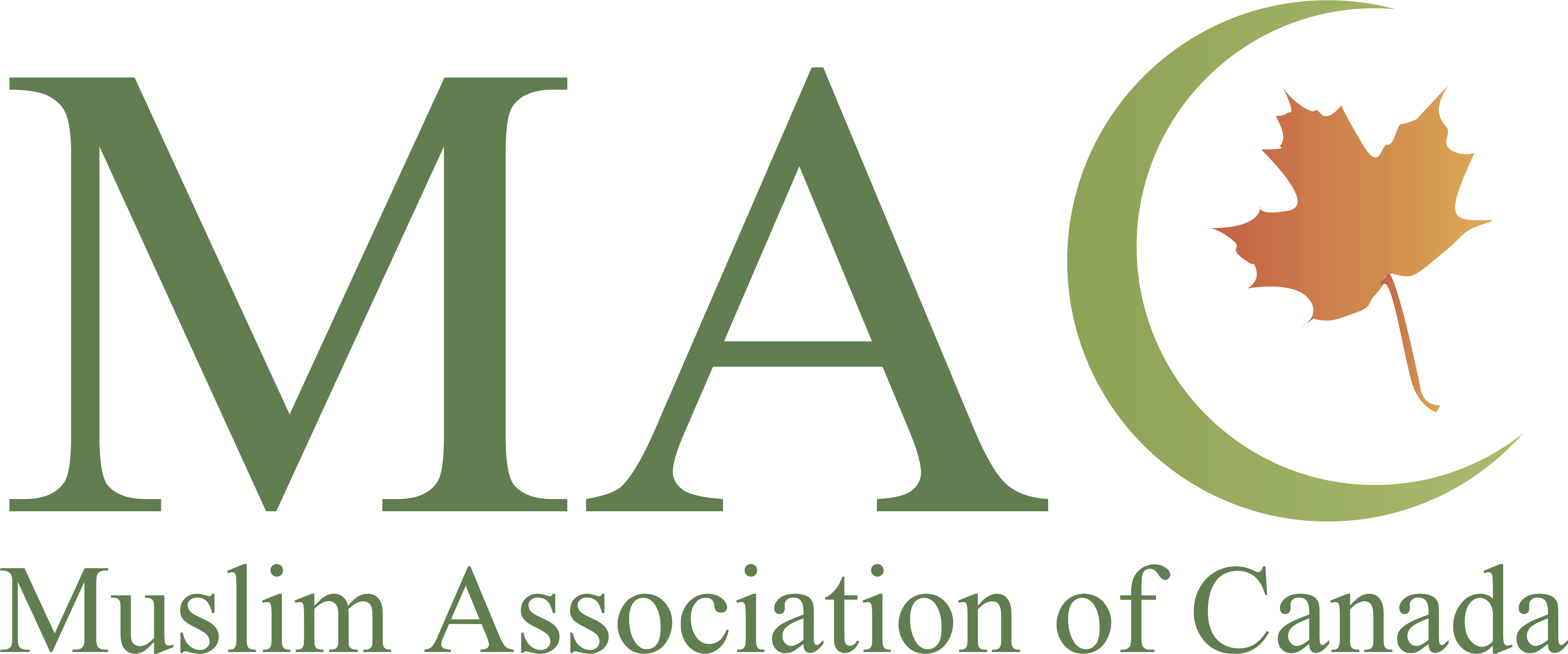 Muslim Association Of Canada (6664x2475), Png Download