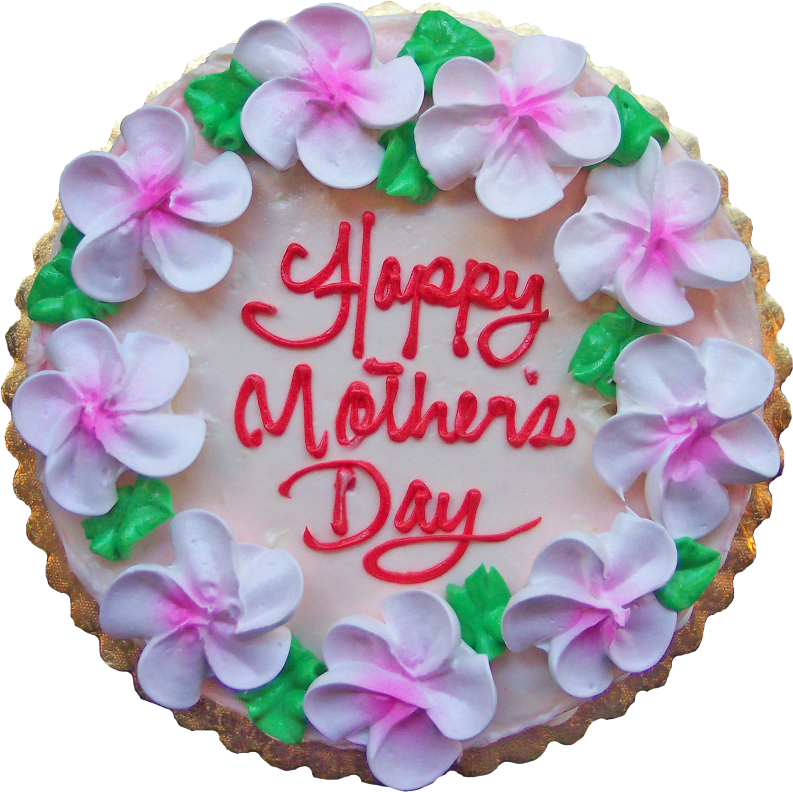 We Also Have Cupcakes Decorated With Plumeria, Red - Make Plumeria Flower From Buttercream (1847x1759), Png Download