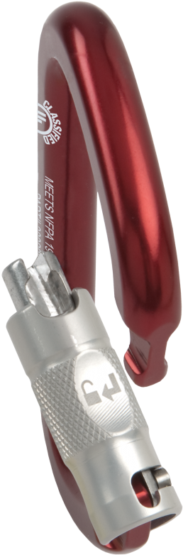 Proseries® Aluminum Key-lock Carabiners - Carabiners Side Opening (870x1024), Png Download