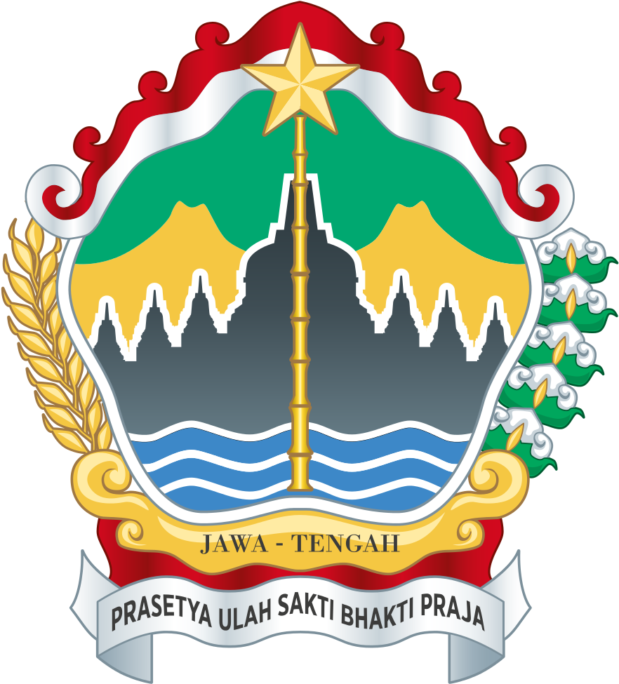 Coat Of Arms Of Central Java - Central Java Logo (955x1024), Png Download