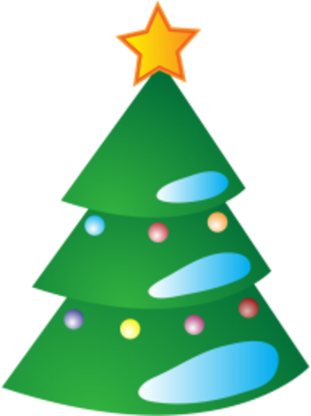 New Year Tree Image - New Year Tree Clipart (600x600), Png Download