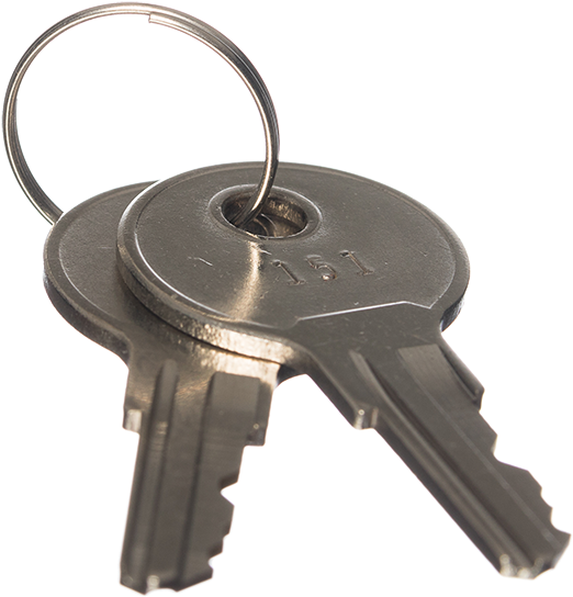Replacement Keys For Cam Lock - Keychain (700x700), Png Download