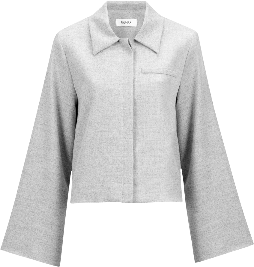 Shadow Wool Jacket - Clothes Hanger (1024x1024), Png Download