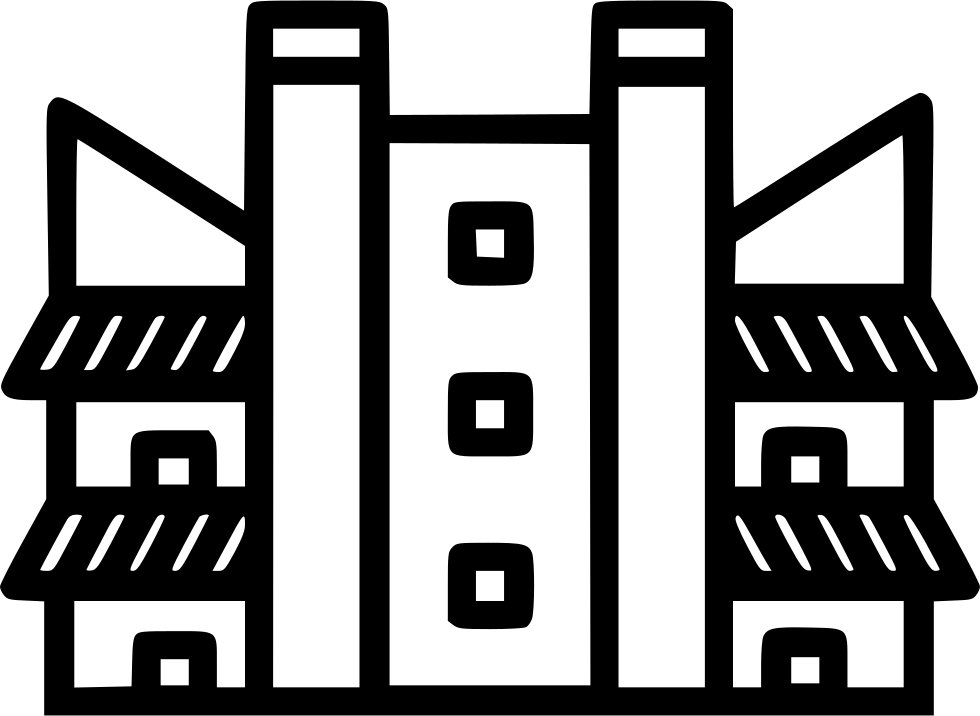 House Home Building Apartment Residency Flat Comments - Earthquake Png Icons (980x716), Png Download