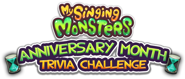 My Singing Monsters Anniversary Month Trivia Challenge (1300x338), Png Download