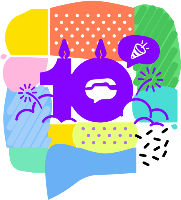 It's Hard To Believe That This Month Marks Our 10-year - Graphic Design (1600x685), Png Download