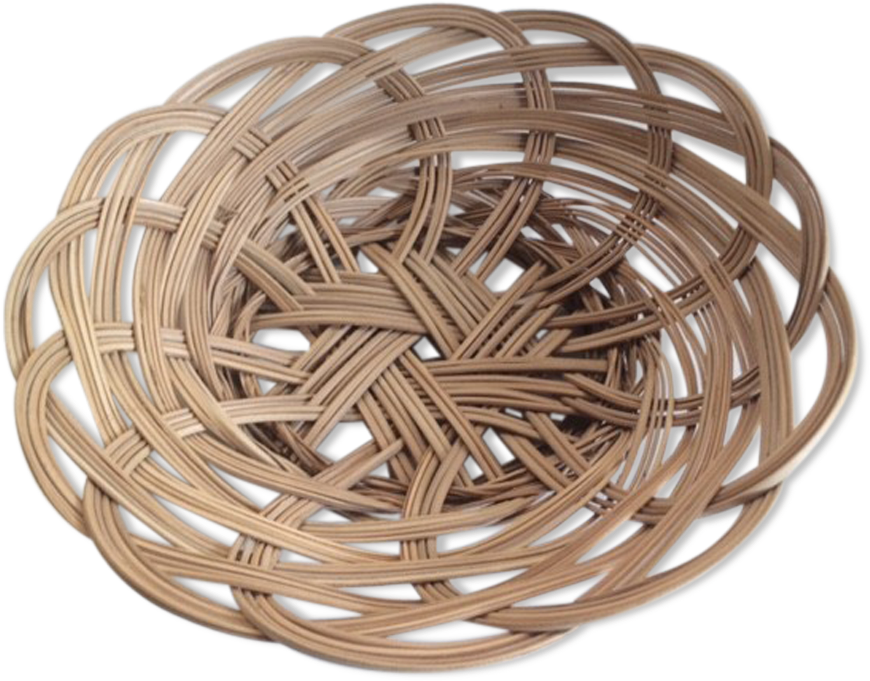 Basket Empty-pocket Vintage Wicker - Barbed Wire (1457x1457), Png Download
