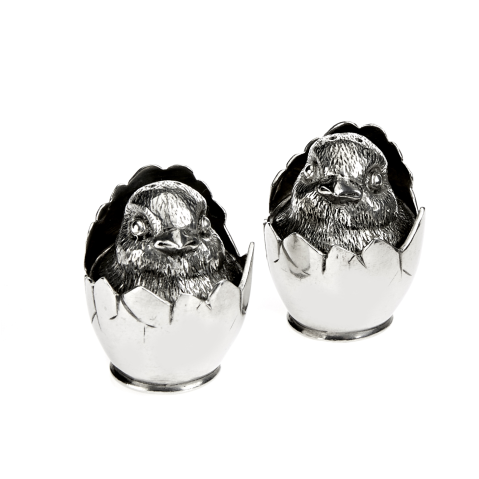 Hatching Chicks Salt & Pepper Pots (662x478), Png Download