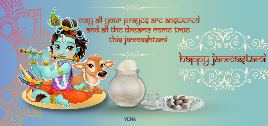Janmashthami Is Time To Celebrate The Birthday Of The - Shri Krishna Janmashtami Ki Hardik Shubhkamnaye (879x415), Png Download