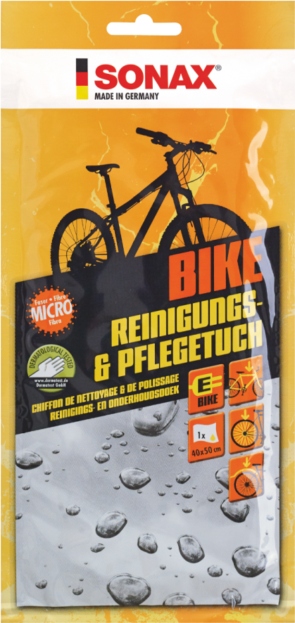 Sonax Bike Cleaning & Care Cloth - Cleaning Cloth Sonax Bike 852000 1 Pc(s) (1180x885), Png Download