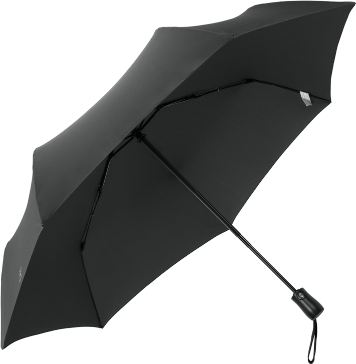 German Storm Umbrella Ultra Light Automatic Folding - Umbrella (800x800), Png Download