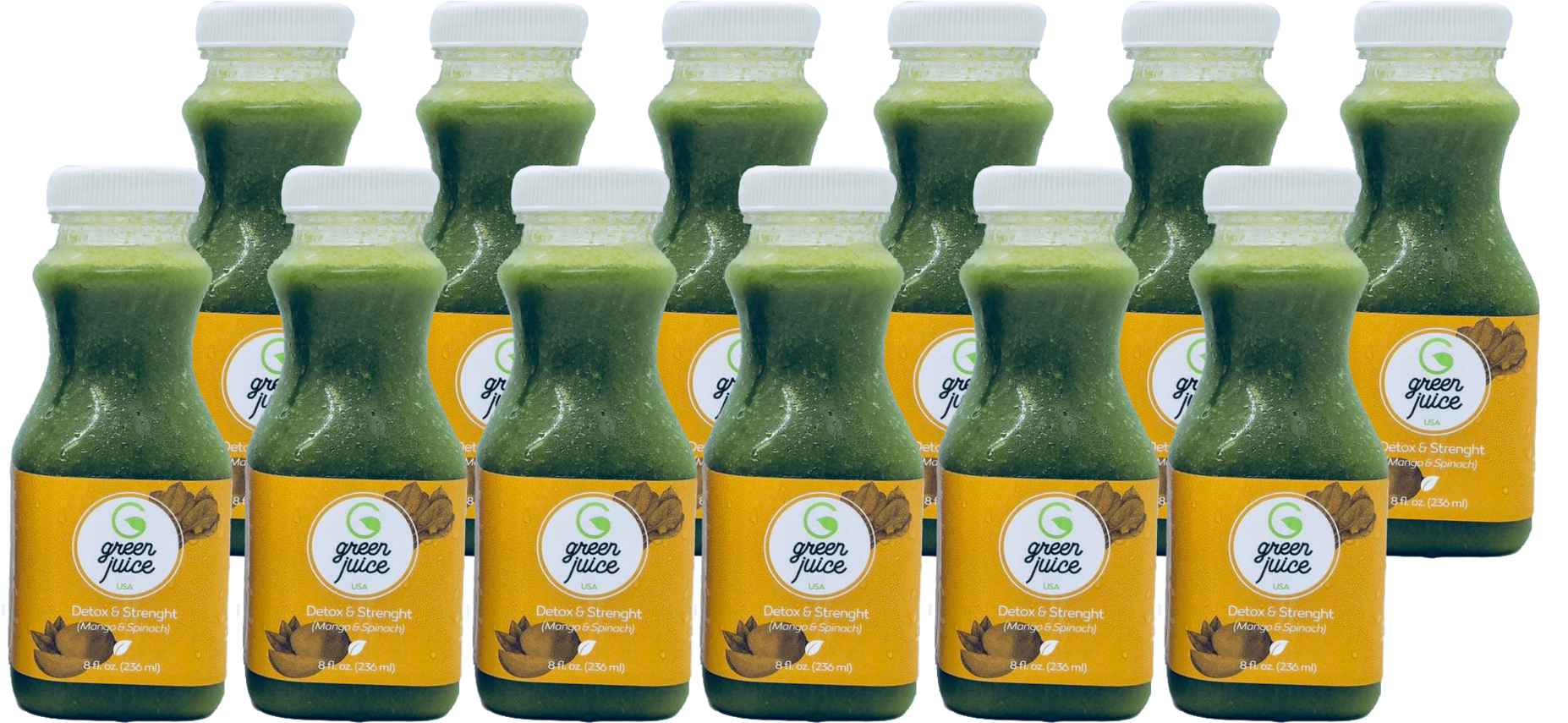 Detox & Strength - Vegetable Juice (2048x918), Png Download