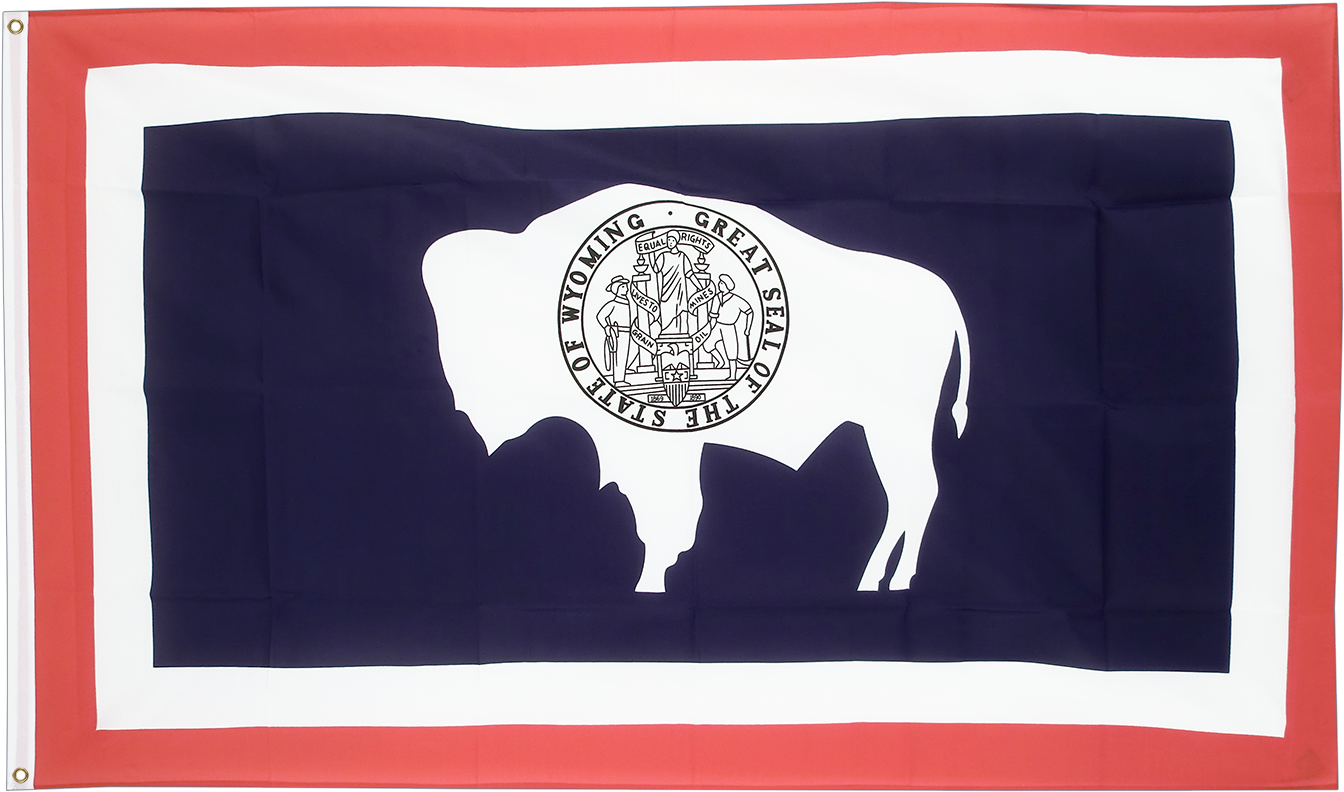 Ft Flag - Wyoming State Flag (1500x1000), Png Download