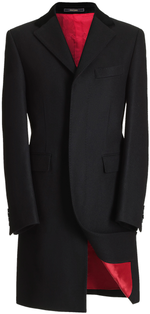 Menswear - Crombie Coat (500x691), Png Download