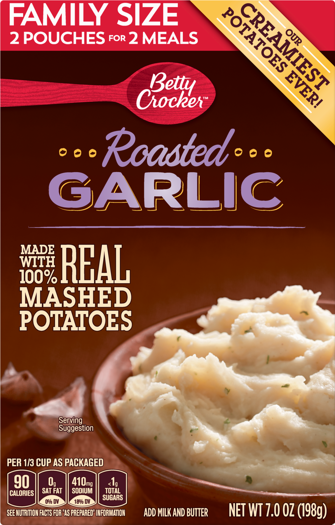 Betty Crocker Mashed Potatoes (1800x1800), Png Download