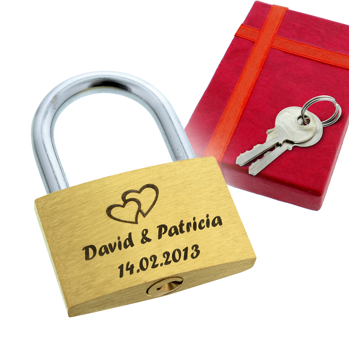 A Love Lock "forever" - Love Lock (1200x1200), Png Download
