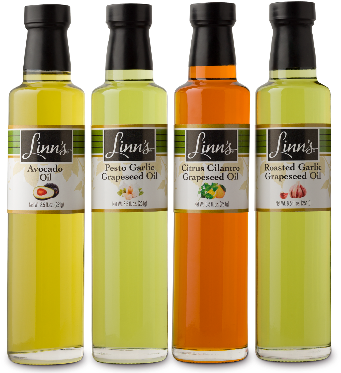 Linn's Flavored Cooking Oils, - Bottle (1280x1280), Png Download