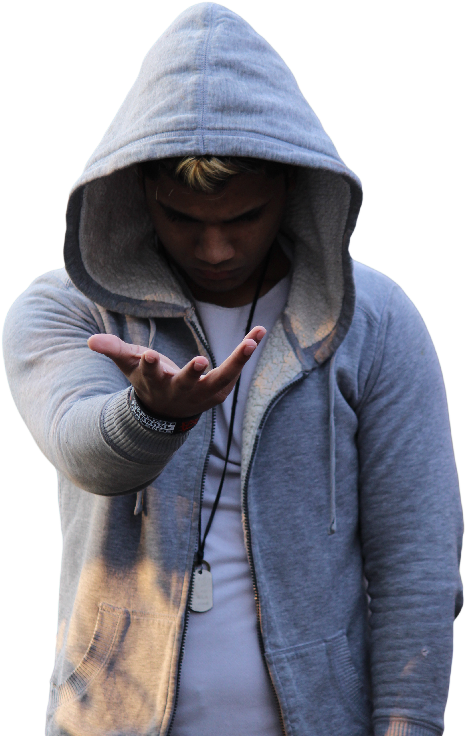 Picsart Modded Apk - Hacker Neon Mask Png (614x768), Png Download