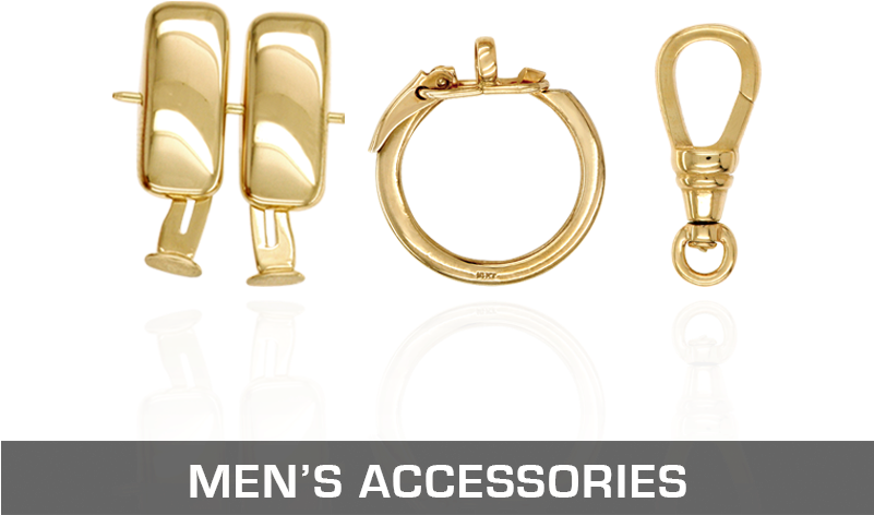 Ross Metals Findings Men Accessories 10k 14k 18k Yellow - Chair (800x565), Png Download