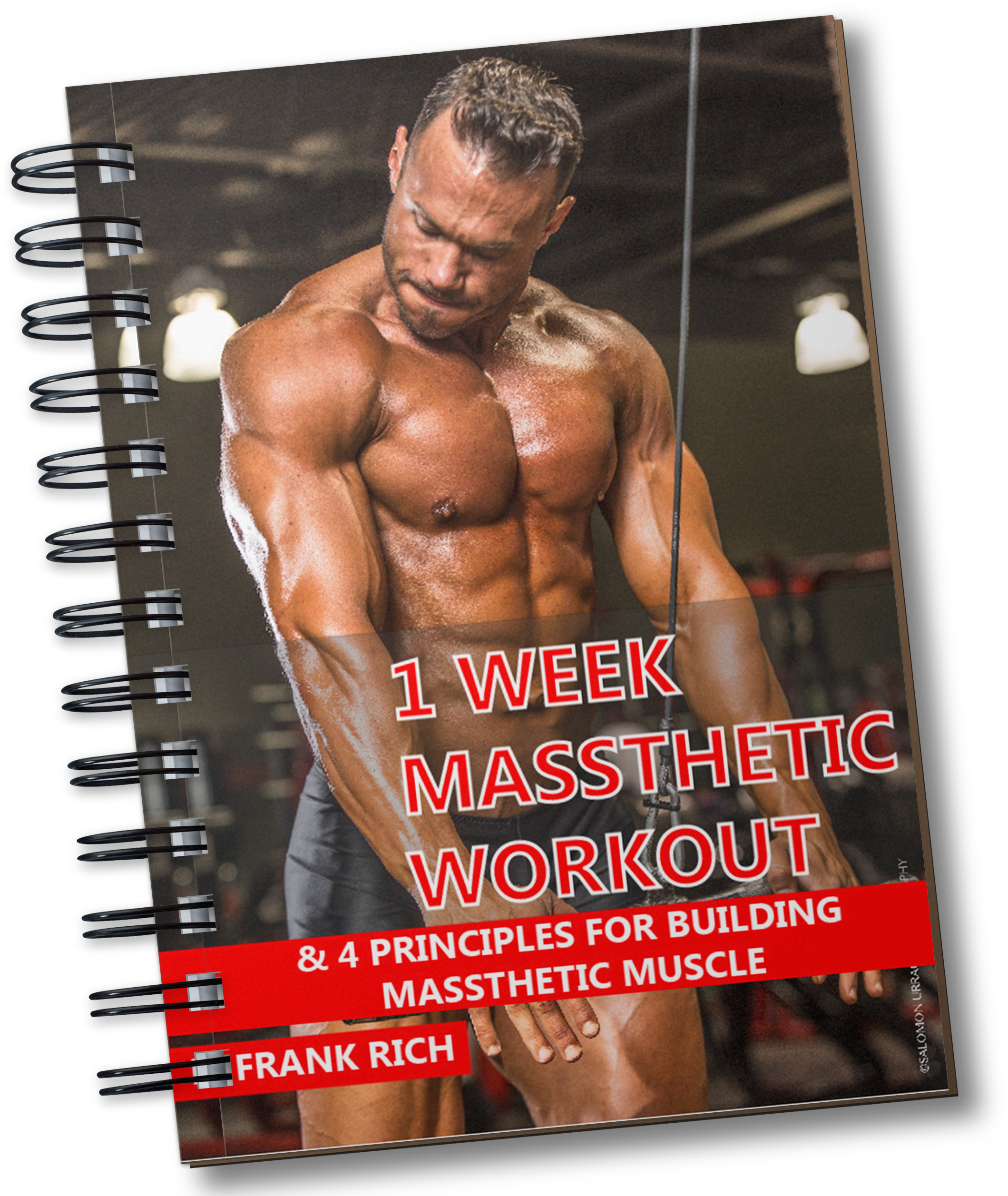 Free 7-day Workout - Barechested (2195x2560), Png Download