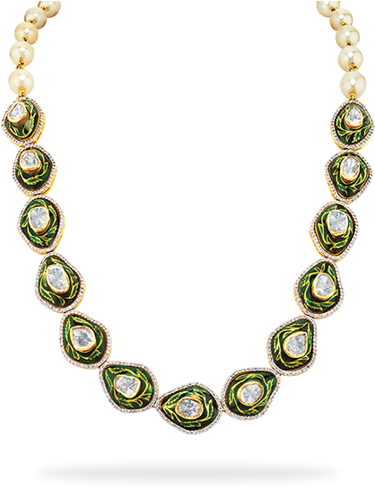 Polki - Necklace (716x612), Png Download