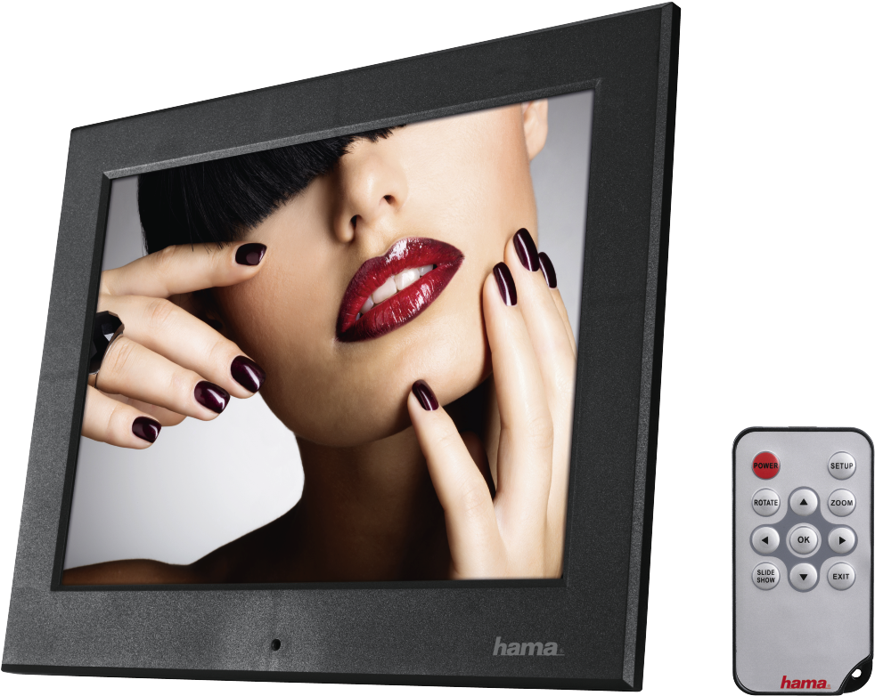 Download "8slb" Digital Photo Frame, Hama Cadre Photo Numérique PNG