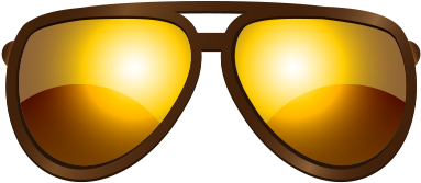 Euclidean Vector Sunglasses Free Hq Image - Yellow Sunglass Transparent Png (600x600), Png Download