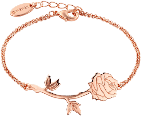 1 Of - Beauty And The Beast Rose Bracelet (600x600), Png Download
