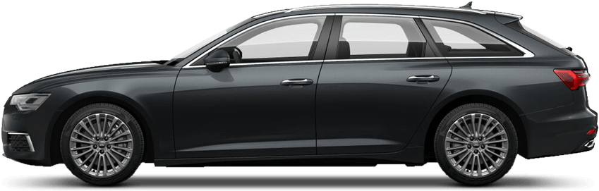 Audi A6 Avant - Audi A6 Avant Firmament Blue (850x480), Png Download