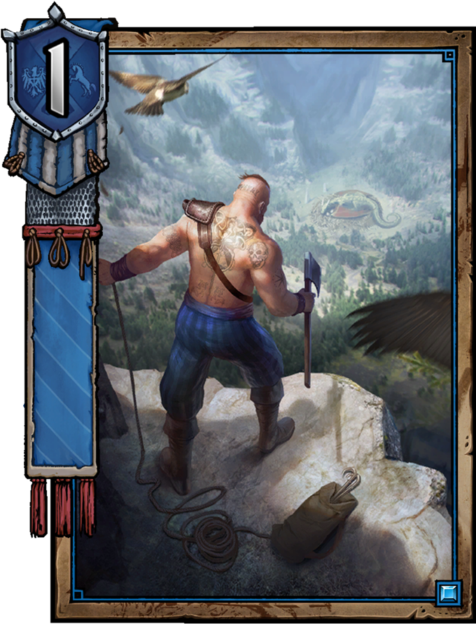 Reaver Scout - Blue Stripes Scout Witcher (775x1048), Png Download