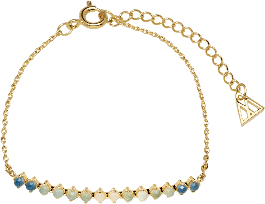 Azure Gold Bracelet - Bracelet (1000x1000), Png Download