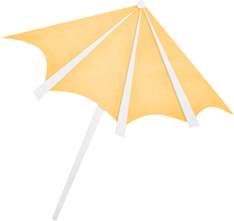 Flat Ribbon Blue - Umbrella (800x756), Png Download